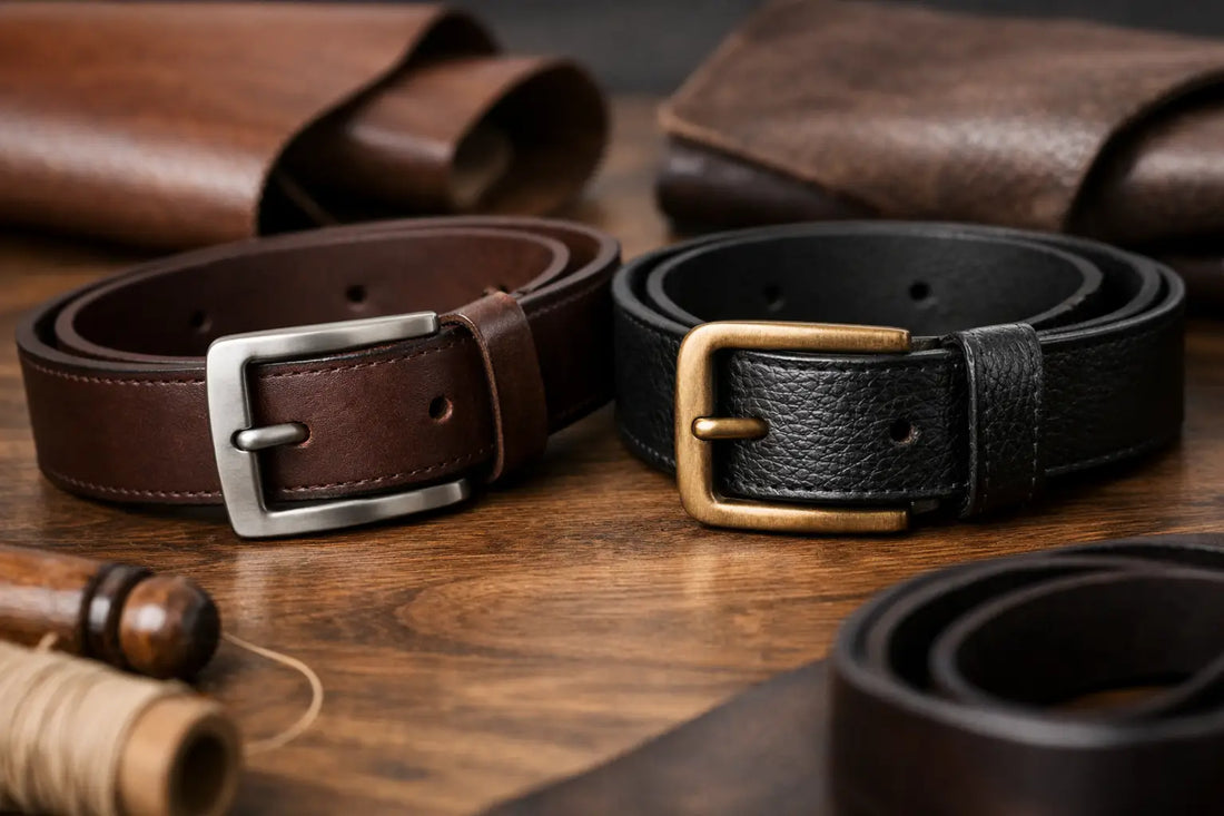 Top Grain Vs Full Grain Leather Belts