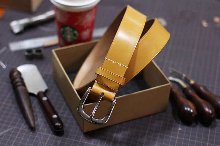 How To Make a Leather Belt by Hand