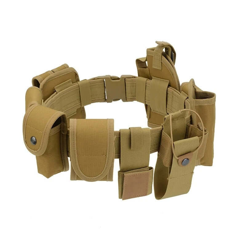 Heavy-Duty Canvas MOLLE Belt for Men/Women