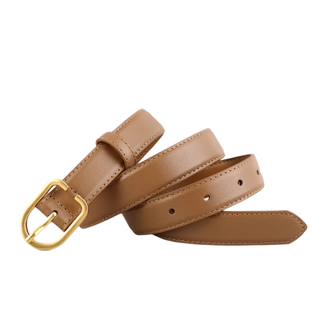 Fashion-Forward Leather Waist Belt