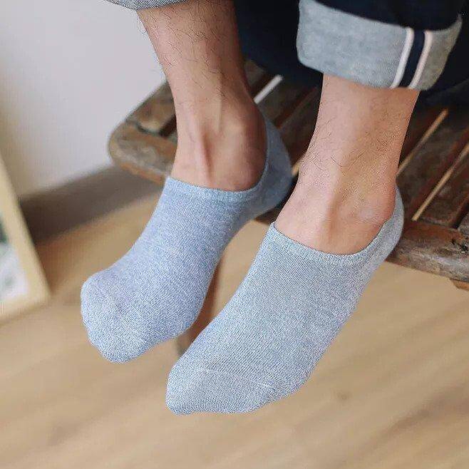 10 Pairs Socks Mens Boat Socks Deodorant Silicone Anti-Skid - Beltbuy Store