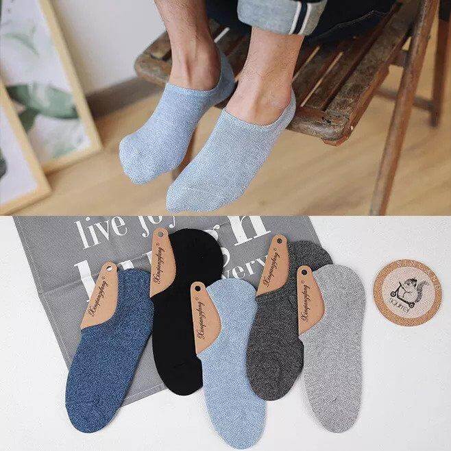 10 Pairs Socks Mens Boat Socks Deodorant Silicone Anti-Skid - Beltbuy Store