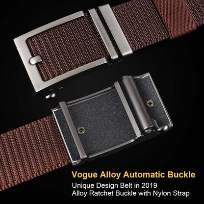 Nylon Belt with Automatic Buckle