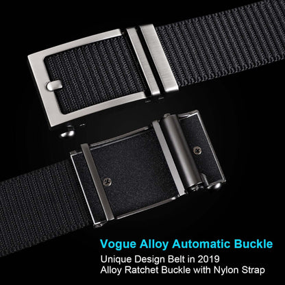 Nylon Belt with Automatic Buckle