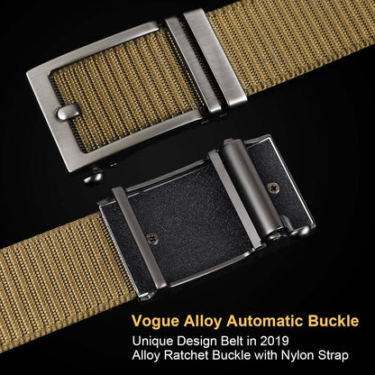 Nylon Belt with Automatic Buckle